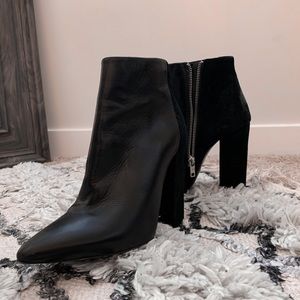 IRO Black Heeled Booties